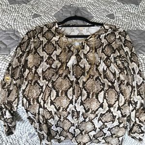 Michael Kors leopard shirt